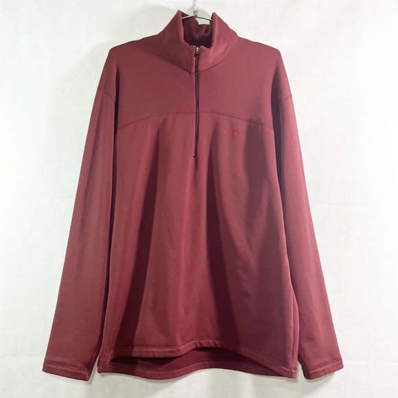 Patagonia Other - Patagonia Burgundy 1/2 Zip Pullover Size Large